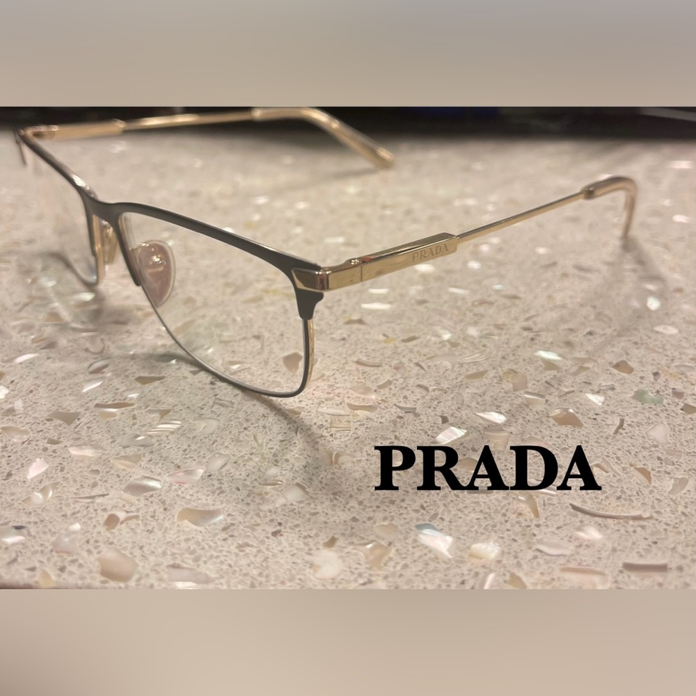 Prada Glasses Gold VPR55Z